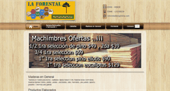 Desktop Screenshot of la-forestal.com.ar